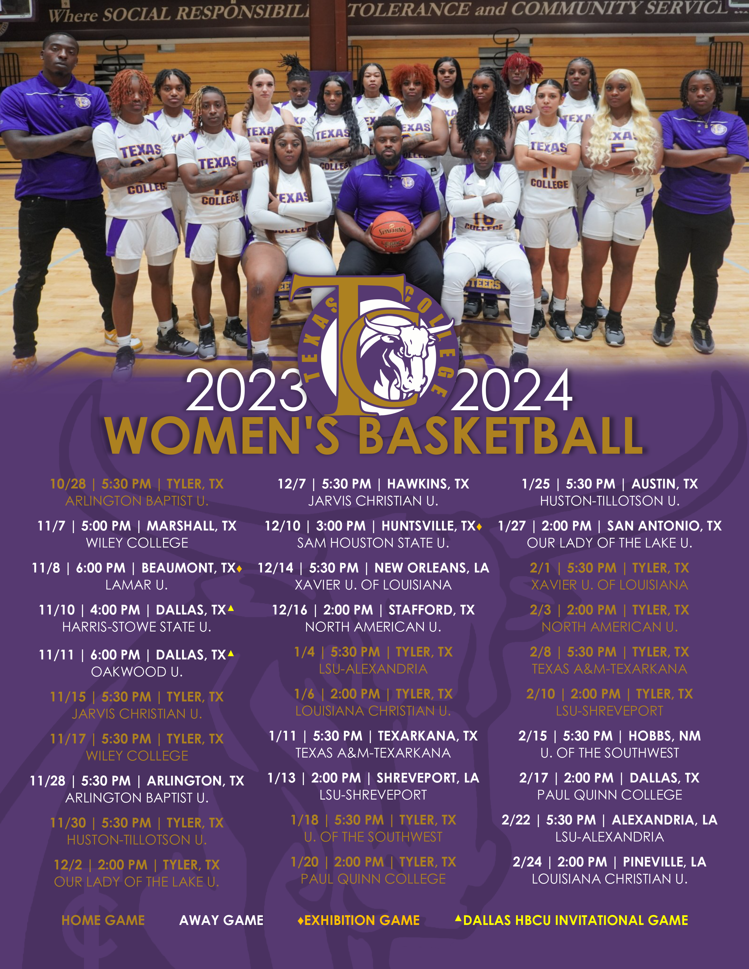 2023 2024 Women s Basketball Schedule